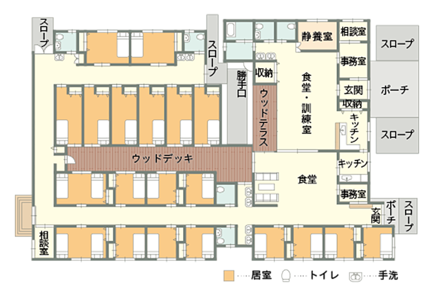 スマイルガーデンすみれ　平面図